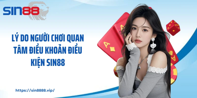 Lý do người chơi quan tâm điều khoản điều kiện Sin88